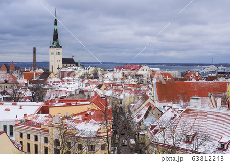 冬のエストニア タリン歴史地区 パットクリ展望台からの眺望 / Tallinn, Estonia 冬のエストニア タリン歴史地区 パットクリ展望台からの眺望 / Tallinn, Estonia 63812243