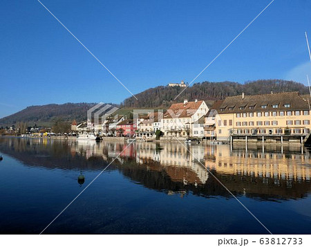ライン川沿いの小さな町 シュタイン・アム・ライン (スイス シャフハウゼン州) ライン川沿いの小さな町 シュタイン・アム・ライン (スイス シャフハウゼン州) 63812733