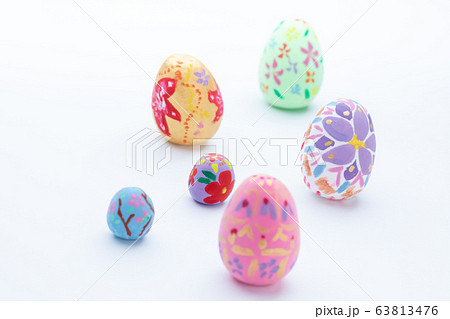 手作りイースターエッグ 手作りイースターエッグ 63813476
