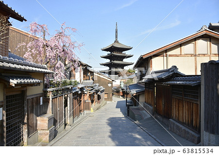 【京都府】春の産寧坂・八坂の塔 63815534
