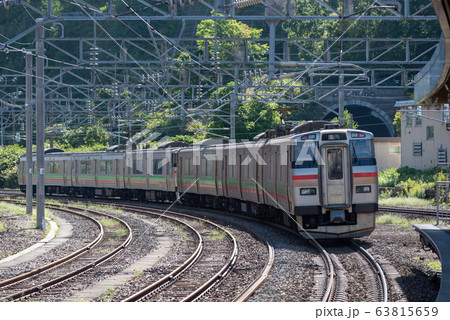 JR北海道731系　小樽築港駅 63815659
