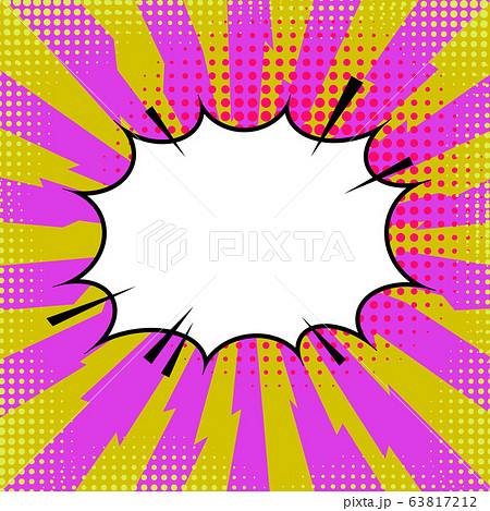 Comics Book Background. Colorful Halftone Pattern. Cartoon Speech Bubble. Dotted Texture Comics Book Background. Colorful Halftone Pattern. Cartoon Speech Bubble. Dotted Texture 63817212