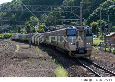JR北海道733系（編成写真、カーブ写真） 63817544