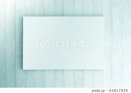 The blank canvas picture frame on the wall | materials | digitalstage