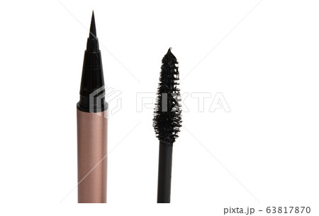 black mascara isolated 63817870