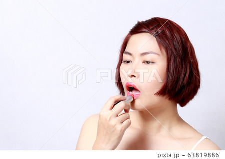 Asian Woman Face 63819886