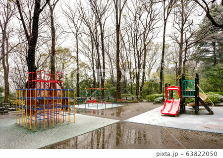 雪の有栖川公園 63822050