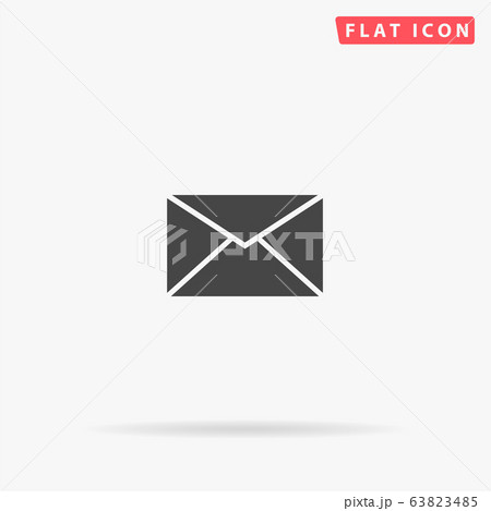 Envelope flat vector icon 63823485