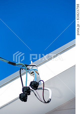 屋根 ライフライン 電気引込 屋根 ライフライン 電気引込 63823798