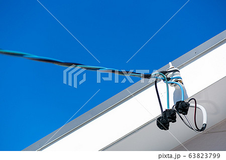 屋根 ライフライン 電気引込 屋根 ライフライン 電気引込 63823799