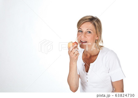 Scandinavian woman portrait  63824730