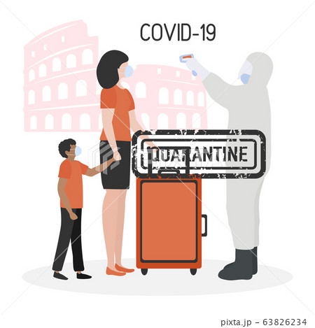Coronavirus Quarantine Infected Tourist Pandemic 63826234