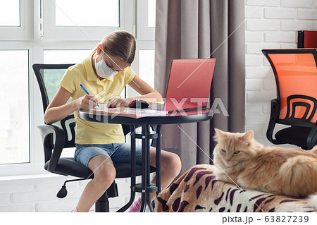 Ill girl schoolgirl studies online via computer Ill girl schoolgirl studies online via computer 63827239