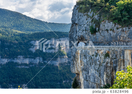 Lanscape of Vercors in France - view of Combe 63828496
