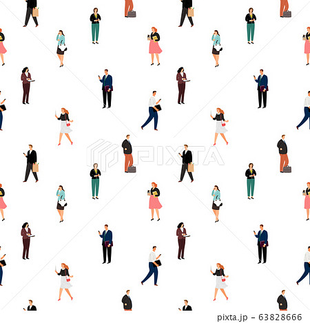 Business people pattern 63828666