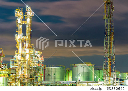 工場夜景 四日市市 【三重県】 工場夜景 四日市市 【三重県】 63830642
