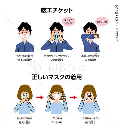 感染症対策(マスク) 感染症対策(マスク) 63830924