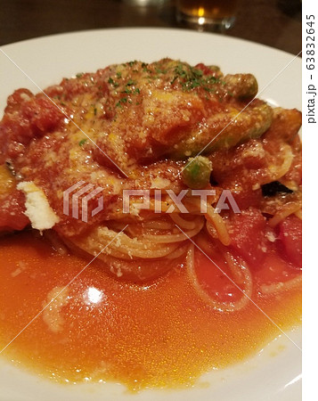 トマトソースのパスタ トマトソースのパスタ 63832645