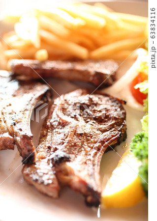 ラム肉のグリル ラム肉のグリル 63834116