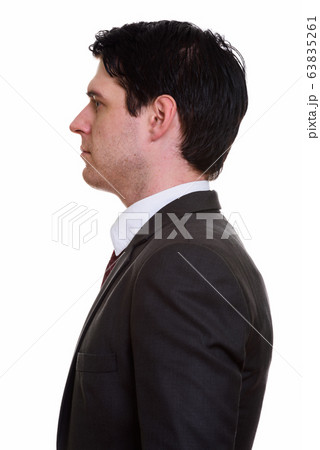 Studio Portrait Of Caucasian Businessman Studio Portrait Of Caucasian Businessman 63835261