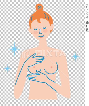 Bust care woman illustration 63835751