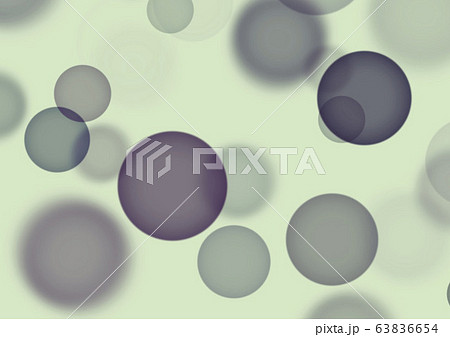 空中を舞うウイルス ハウスダスト ほこりのイラスト素材