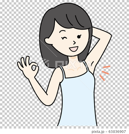 Young girl with beautiful armpits, armpit hair loss Young girl with beautiful armpits, armpit hair loss 63836907