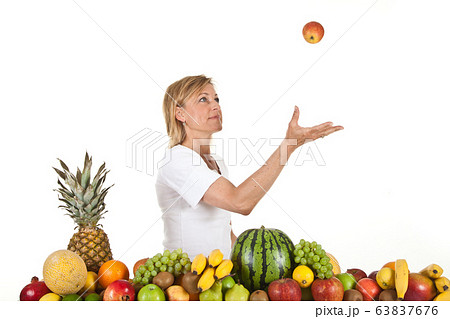 Scandinavian woman portrait  63837676