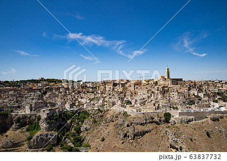 超絶景！イタリア・マテーラ 世界遺産の街並み Itary,Matera 63837732