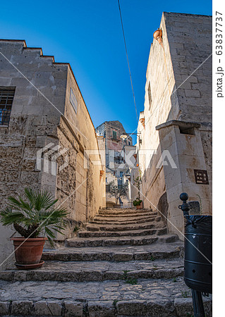 超絶景！イタリア・マテーラ 世界遺産の街並み Itary,Matera 63837737