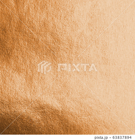 Copper foil shiny wrapping paper texture background for wall paper decoration element 63837894