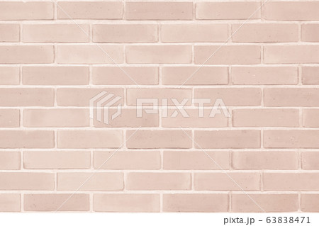 Seamless design vintage style light pastel red brown brick wall detailed pattern textured background 63838471