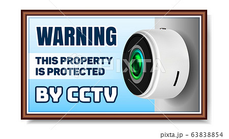 cctv camera warning