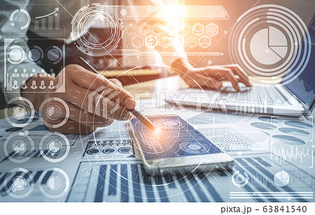 Data Analysis for Business and Finance Concept 63841540