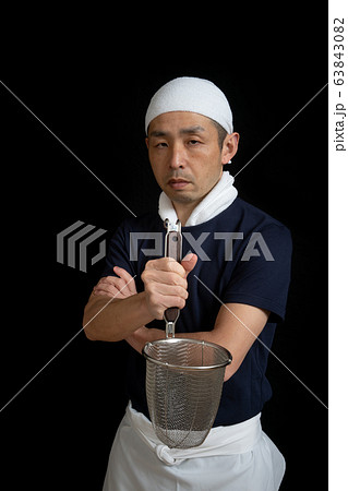 ラーメン屋店主、ポートレート 63843082