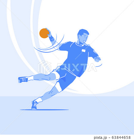 Sports Athletes silhouette illustration 048 63844658