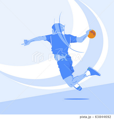 Sports Athletes silhouette illustration 050 63844692