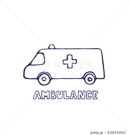 cartoon hospital icon 63845602