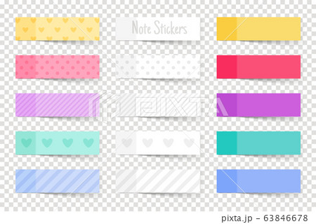 Note paper sticks 63846678