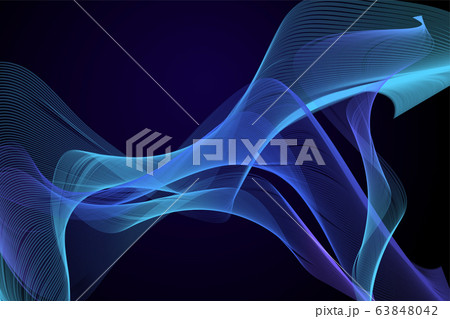 Beauty color wave effect 63848042