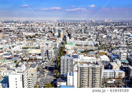 東京の都市風景 東京の都市風景 63849589