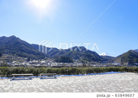 【山梨県】初狩パーキングエリアからの眺望 63849607