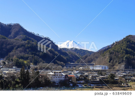 【山梨県】初狩パーキングエリアからの眺望 63849609