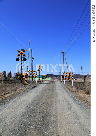 田舎の踏切 田舎の踏切 63853482