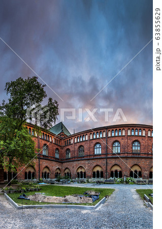 Riga Dome cathedral inner courtyard Riga Dome cathedral inner courtyard 63855629