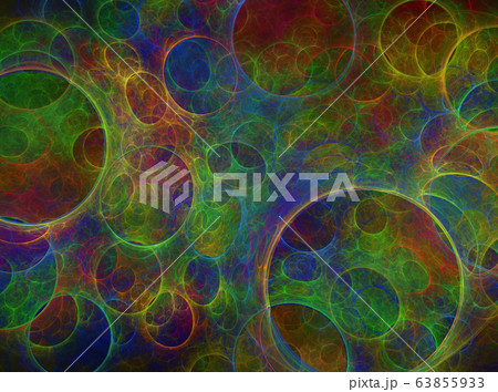 Composition of bubbles and circles and fractal Composition of bubbles and circles and fractal 63855933
