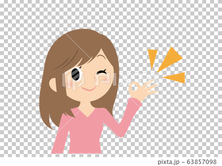 Facial expression of woman 63857098