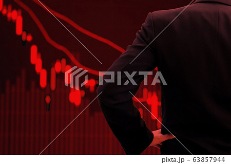 World economy and business in crisis concept 63857944