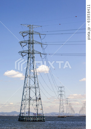 風景 電気 エネルギー 63858411