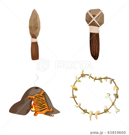 Vector design of ancient and age symbol. Collection of ancient and archeology stock symbol for web. Vector design of ancient and age symbol. Collection of ancient and archeology stock symbol for web. 63859600